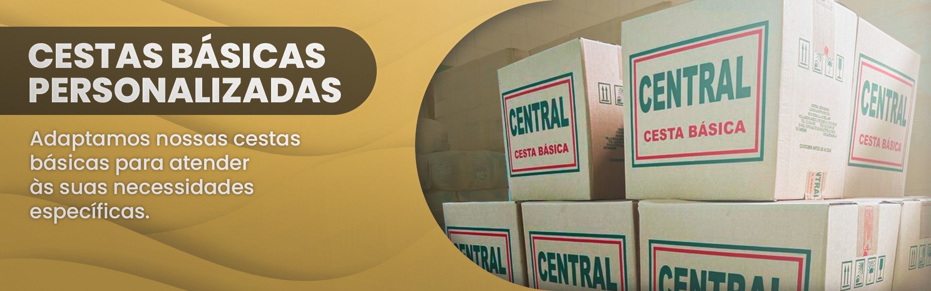 Cestas adaptadas de acordo com sua necessedidade